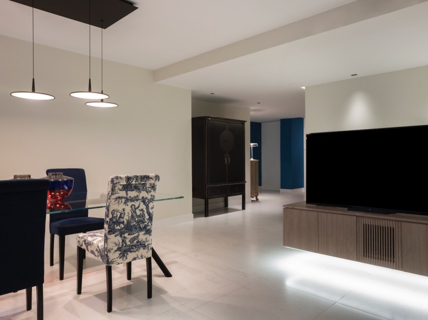 Luz salon cervero obras