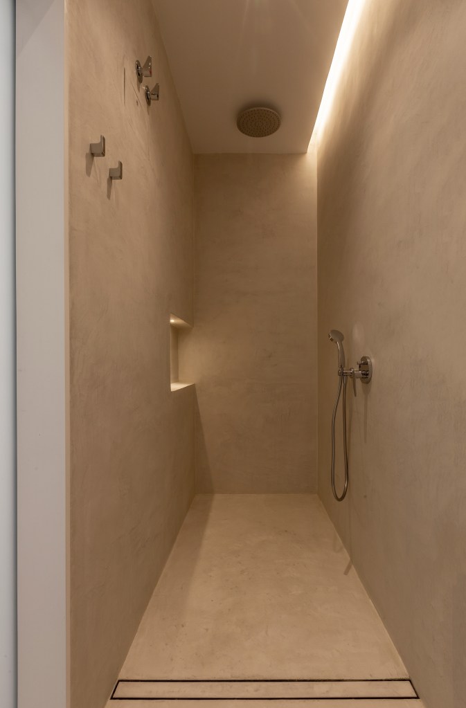 Ducha efecto lluvia. Cerveró Obras