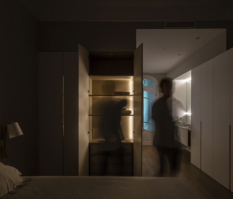 Iluminación en suite. Cerveró Obras